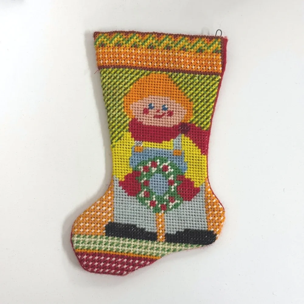vintage charming needlepoint